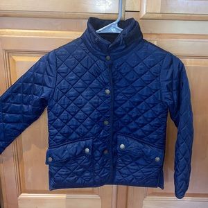 Ralph Lauren navy blue coat size 6- girls